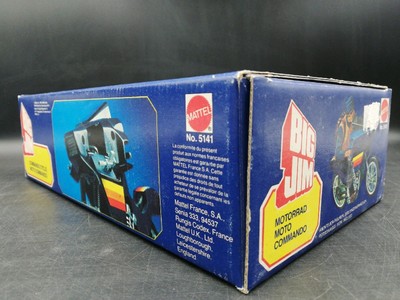 MOTO SPECIAL COMMANDO ORANGE BIG JIM MATTEL