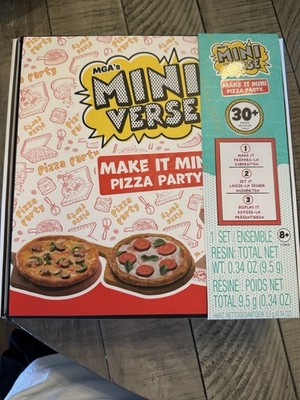 Mini Verse  Make It Mini  Pizza Party MGA Sunny Bros Doll Toy New Free Shipping