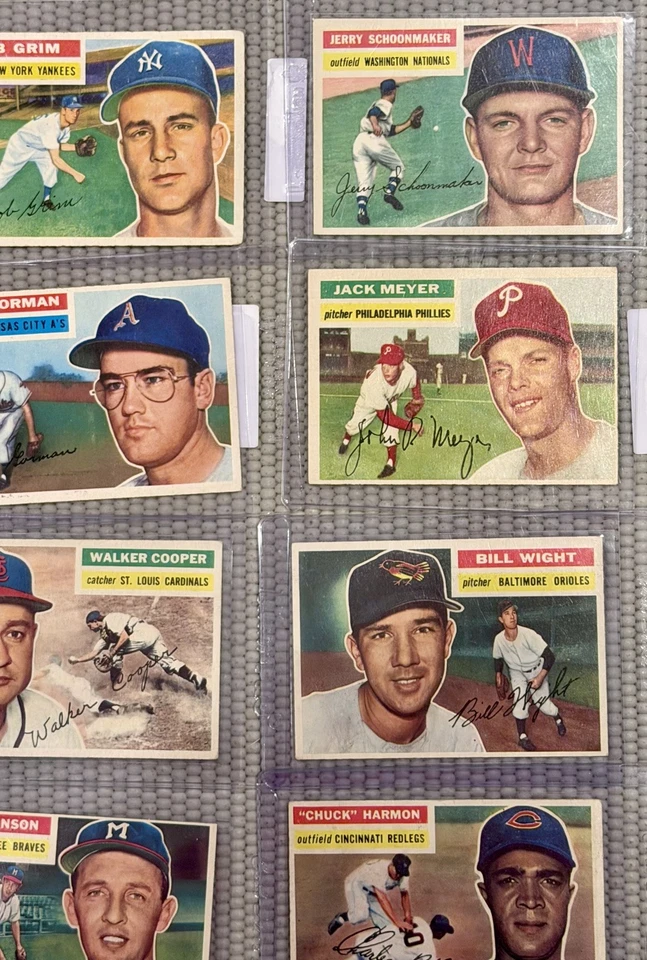 1956 Topps 14 Card Lot VGEX To EXMT - Image 2 of 4