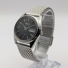 1977 Vintage Seiko 6309-8020 Slate Grey Automatic Watch w/ Bracelet