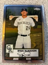 RYAN MCMAHON #385 2021 Topps Chrome Platinum Silver Refractor SP