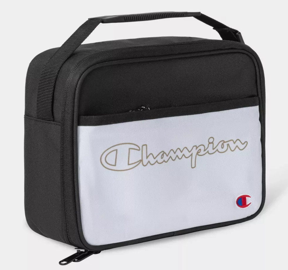 Insulated And With Hard Tray For Kids- White - Champion Bran