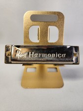 Chicago Blues Harmonica Nickel Plated Diatonic Key of C Silver Used