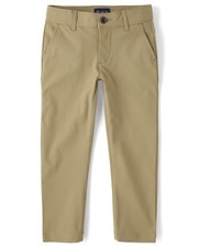 The Children's Place,Boys,Uniform Quick Dry Chino Pants,Sand,10