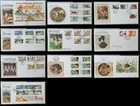 z(JER-218) JERSEY 1996 FDC set of (10) First Day BENHAM Covers (ALL pictured)