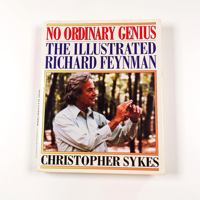 Vintage No Ordinary Genius Richard Feynman Sykes 1994 Norton Illustrated HC DJ