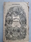 Godey's Lady's Book Magazine with all PRINTS December 1853 Hand-Colored Plate