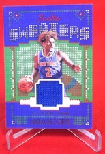 Miles Mcbride Rookie Sweaters Patch 2021-22 NBA Hoops Basketball Card #RSW-MMB