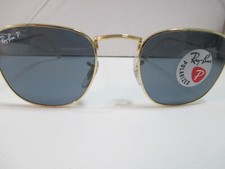 Ray-Ban FRANK RB3857 9196/S2 48 Legend Gold Blue sunglasses polarized
