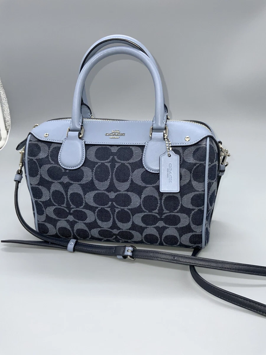 COACH MINI BENNETT SATCHEL IN SIGNATURE DENIM F26164