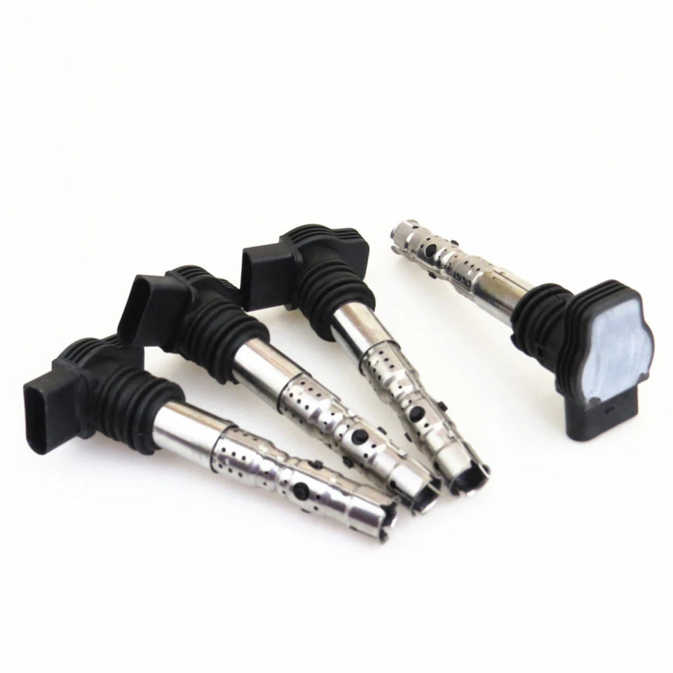 4x Unidad de bobina de encendido de bujía NGK 1.8T 2.0T para Audi A3 A4A6 VW Passat B5 Foto 3 de 4