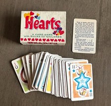 Vintage Whitman 1951 Miniature HEARTS Card Game with Box No. 4118