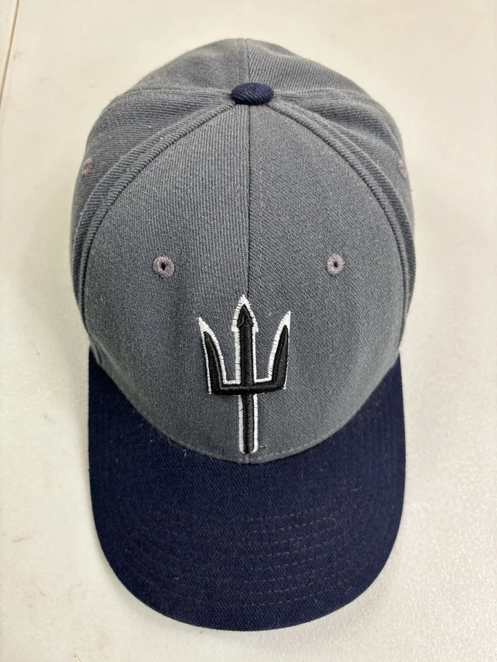 VINTAGE Arizona State Sun Devils Hat Fitted XL Gray ASU Zephyr NCAA College Y2K - Image 3 of 4