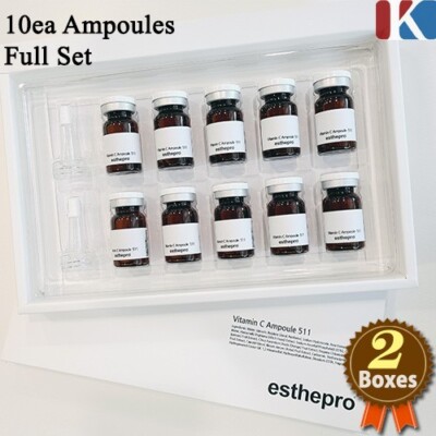 ESTHEPRO Vitamin Ampoule 20ea Whitening Ampoule Brightening Ampoule NEW