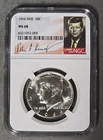 1966 SMS KENNEDY 50C HALF DOLLAR NGC MS68 (883)