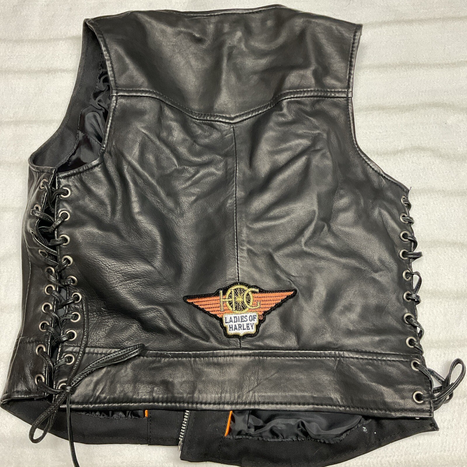 First Classics Womans Leather Gear  Motorcycle  V… - image 4