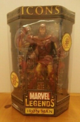 06'Toybiz/MARVEL LEGENDS ICONS“IRONMAN” Marvel Icons Marvel Legends Iron Man 12 Deluxe Action Figure