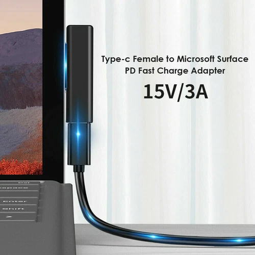 3X USB Type C PD Converter Charger Adapter For Surface Pro 3/4/5/6/7/8 Go NEW - Picture 12 of 12