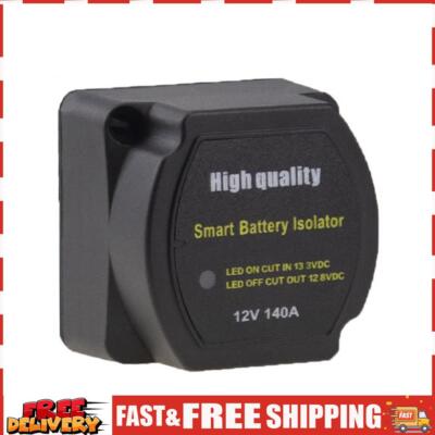 Smart Dual Battery System Isolator Auto Voltage Sensitive Relais VSR 12V 140A DE