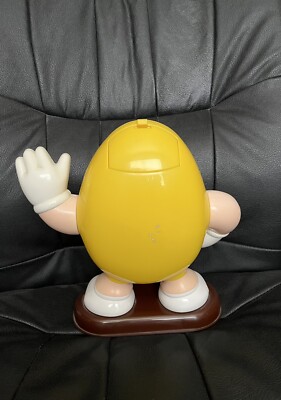 アリー　M&Mソマシードリンク M&M Candy Dispenser Yellow Peanut 1991 Vintage Mars 10