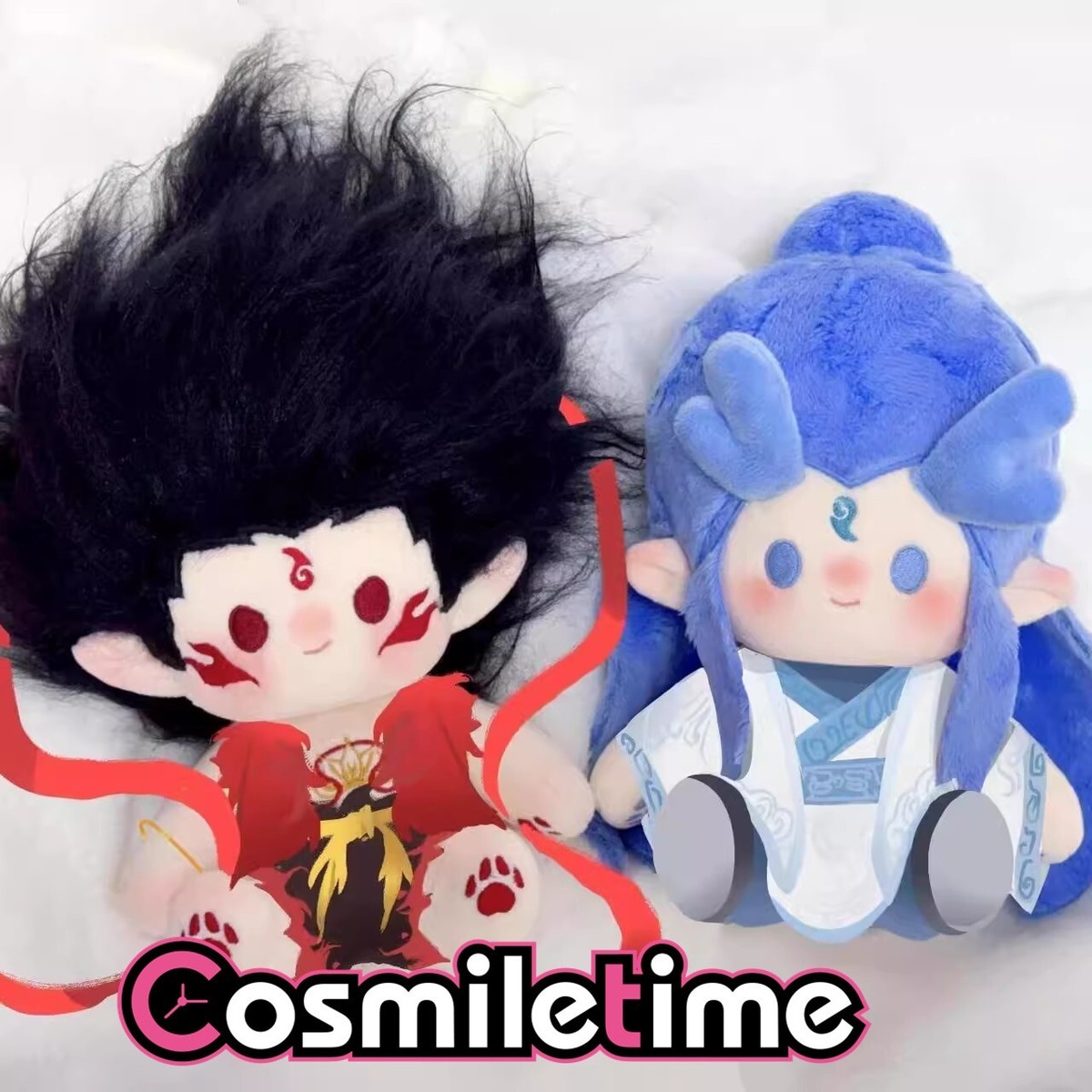 人形 nayu NE ZHA Ao Bing 20cm Plush Doll Stuffed Toy Plushie Anime Figure