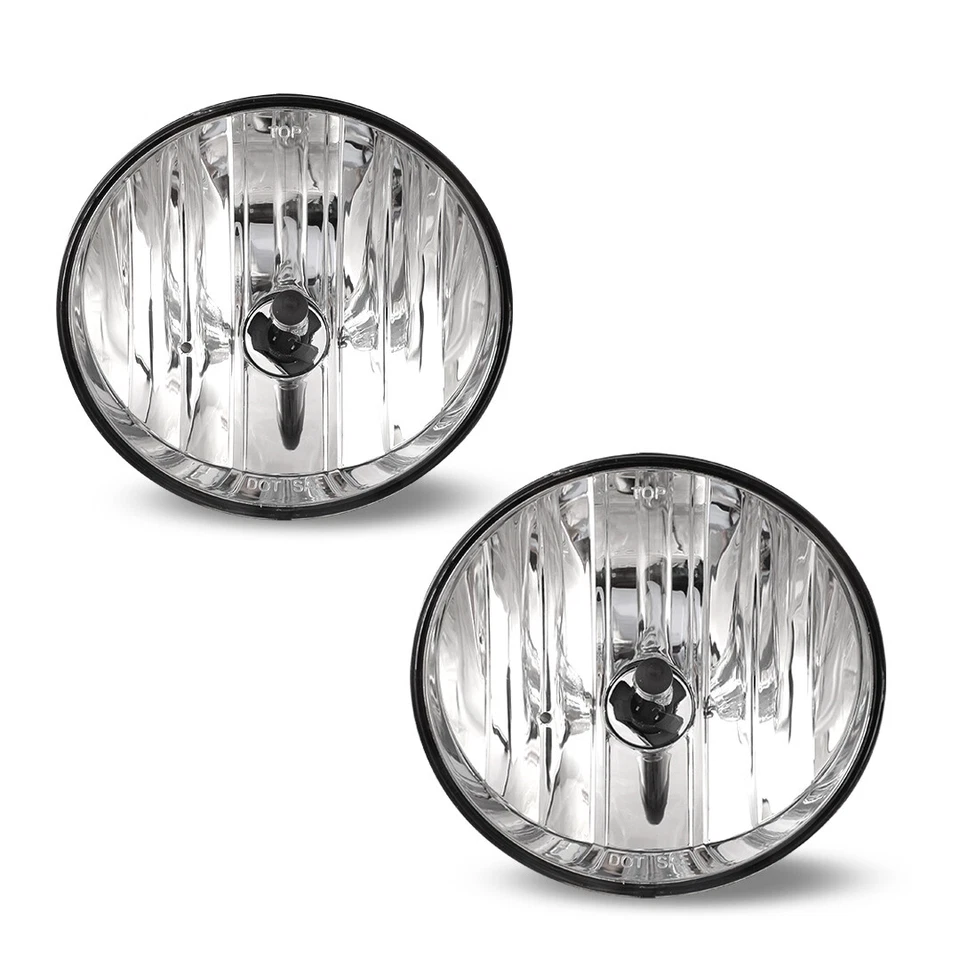 Par de luces antiniebla de parachoques para GMC Envoy 2002-2009 lentes transparentes de repuesto L&R Foto 2 de 4