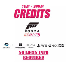 Forza Horizon 5 Account Credits/100 SAFE/NO LOGIN INFO NEEDED/10-999 Million CR