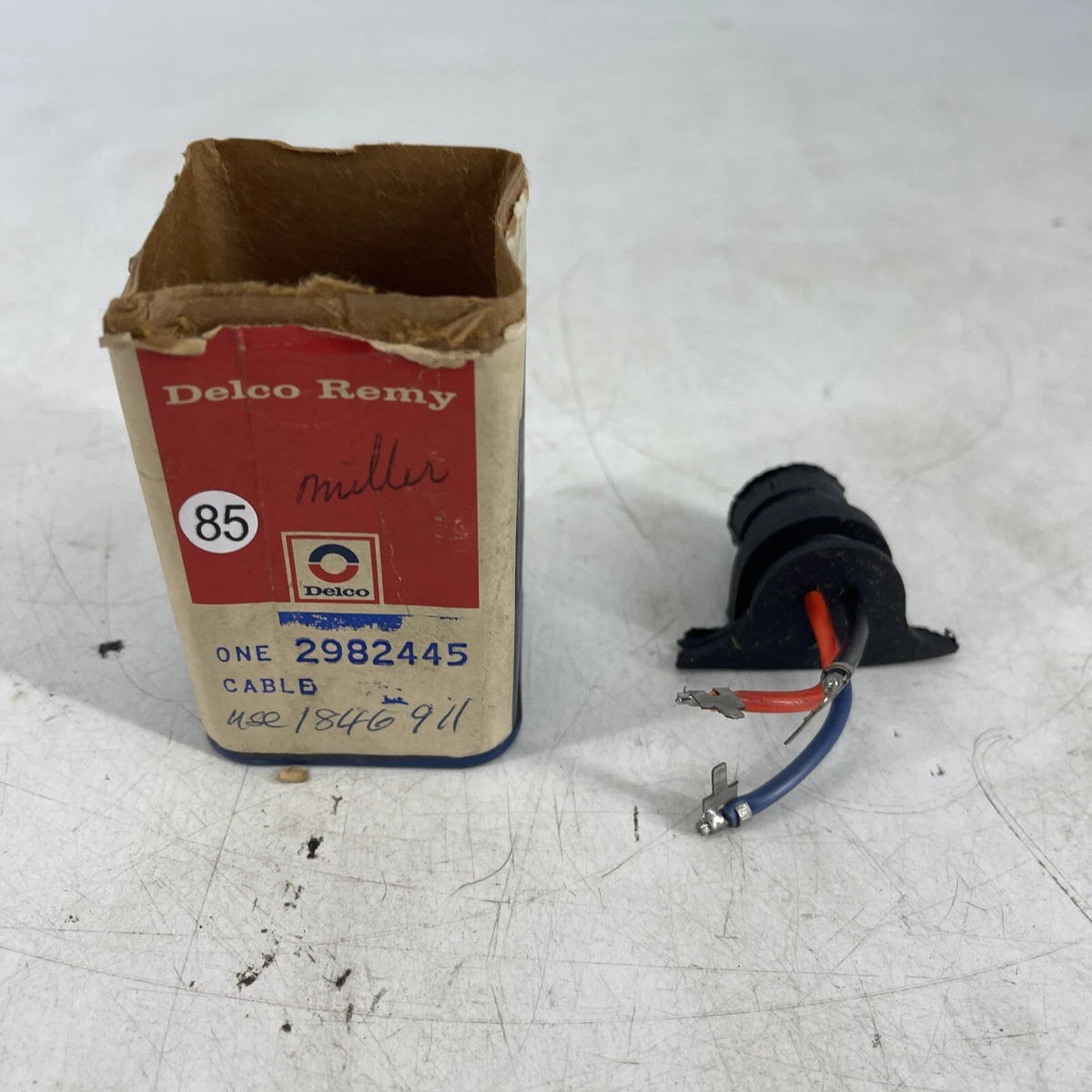 RARE OEM Delco Remy 2982445 Cable 1846911 NEW OLD STOCK | eBay