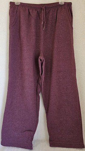Hanes Her Way Womens Sweatpants Pants Size XL X Large Purple - Picture 5 of 24