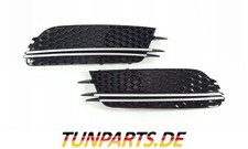 Nebelscheinwerfer Blenden für Audi A6 C7 4G vor Facelift Waben Gitter Tuning NEU