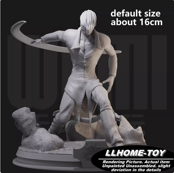 Игровой боец Иори Ягами Битва Смола 3D принт Фигурка GK СДЕЛАЙ сам Модель неокрашенная