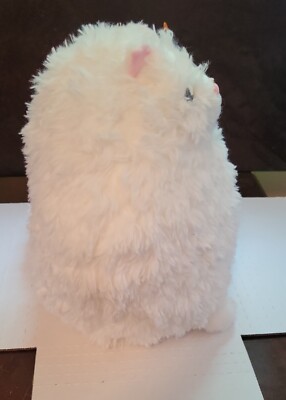 Winsterch Plush Large White Fluffy Cat Kitty Kitten Stuffed Animal