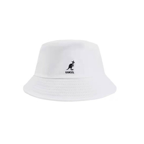 Nuevo Casual Kangol Lavado Cubo Sombrero Hombres Mujeres Algodón Top Plano Sombreros Prendas para la cabeza - Imagen 2 de 8