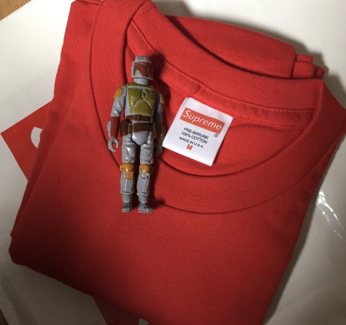 AUTHENTIC Supreme Box Logo T-Shirt, 20th Anniversary, Red, Size M