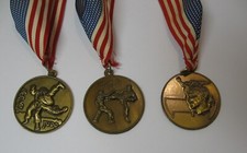 3- Gira de artes marciales. Medallas 1994 WMJS Shiai - 1er-Judo Randori, 1er-Jang Soo Do