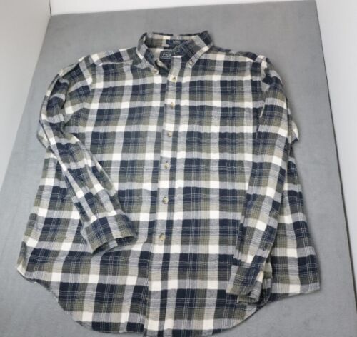 Pacific Crest Flannel ButtonUp Shirt Mens Sz Large