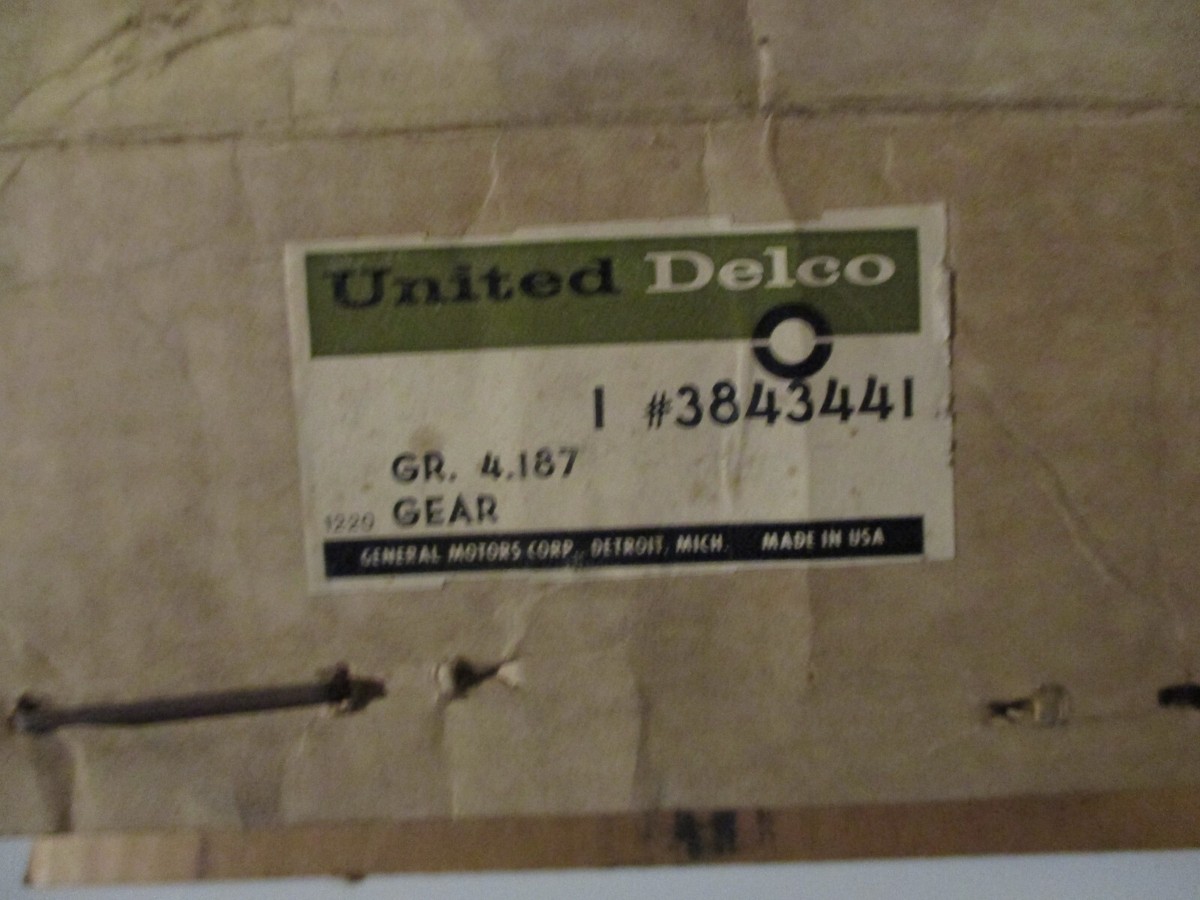 POWERGLUIDE Transmission Gear NOS GM Part # 3843441 | eBay 