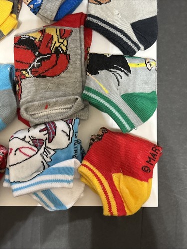 Kids - Marvel | 15 Days of Socks - Advent Style Kids Small Shoe Size 5.5 to 8.5 - Picture 17 of 19