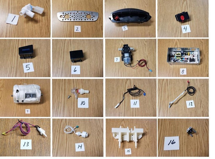 PRIMO Water Dispenser Bottom Loading Replacement Parts Model 601088 - 40 choices