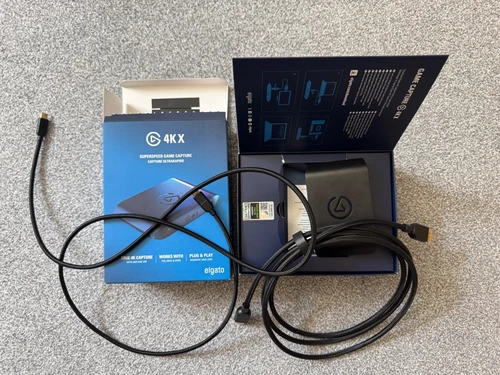 Elgato 4K X – 4K Capture Card PC Console PS5/Pro Xbox Series X S - Nearly New