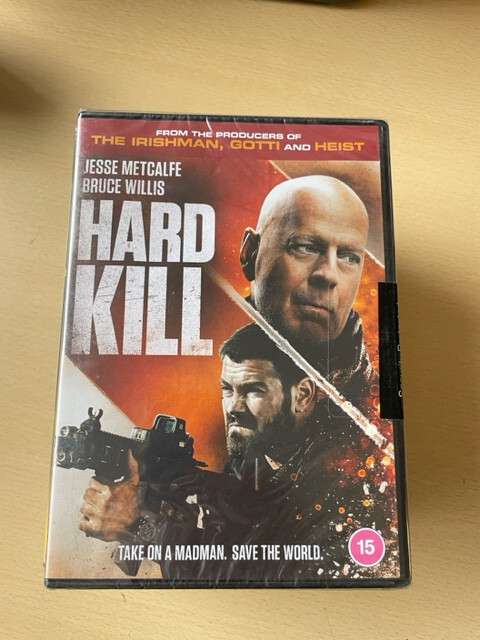 HARD KILL- DVD -Action/Adventure (2020) Bruce Willis- New/SEALED-EBAY-DVD-7