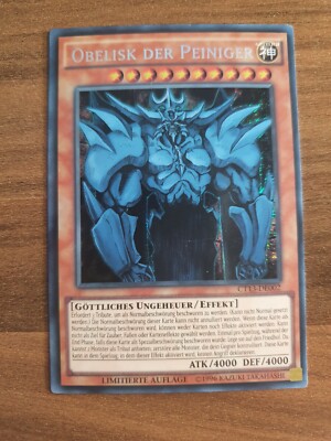 Yu-Gi-Oh! CT13-EN002 Obelisk the Tormentor Secret Rare NM 1st Ed