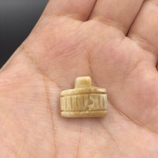 Well preserved ancient Roman carved stone unique pendant