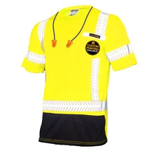 KwikSafety MECHANIC Hi Vis Reflective Short Sleeve ANSI Class 2 Safety Shirt