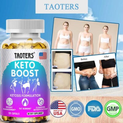 KETO BOOST - 23,500mg - Weight Loss Keto Diet Super Strong 120 Capsules