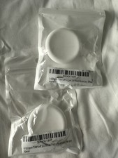 2 Cute Soft Silicone Cover Expandable Collapsible Mobile Phone Grip White