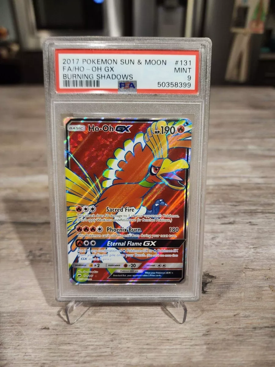  Pokemon Ho-Oh-GX - 131/147 - Full Art Ultra Rare - Sun