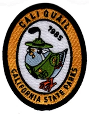 California State Parks - Cali Quail Ranger Mascot 1985 - park patch