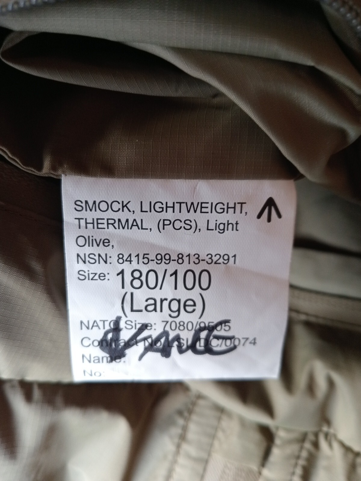 BRITISH ARMY THERMAL JACKET LIGHTWEIGHT BUFFALO FLEECE SMOCK LARGE eBay