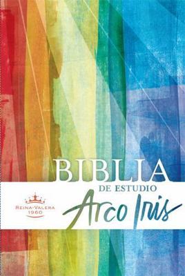 RVR 1960 Biblia de Estudio Arco Iris, Negro Piel Fabricada Con índice by B&H...